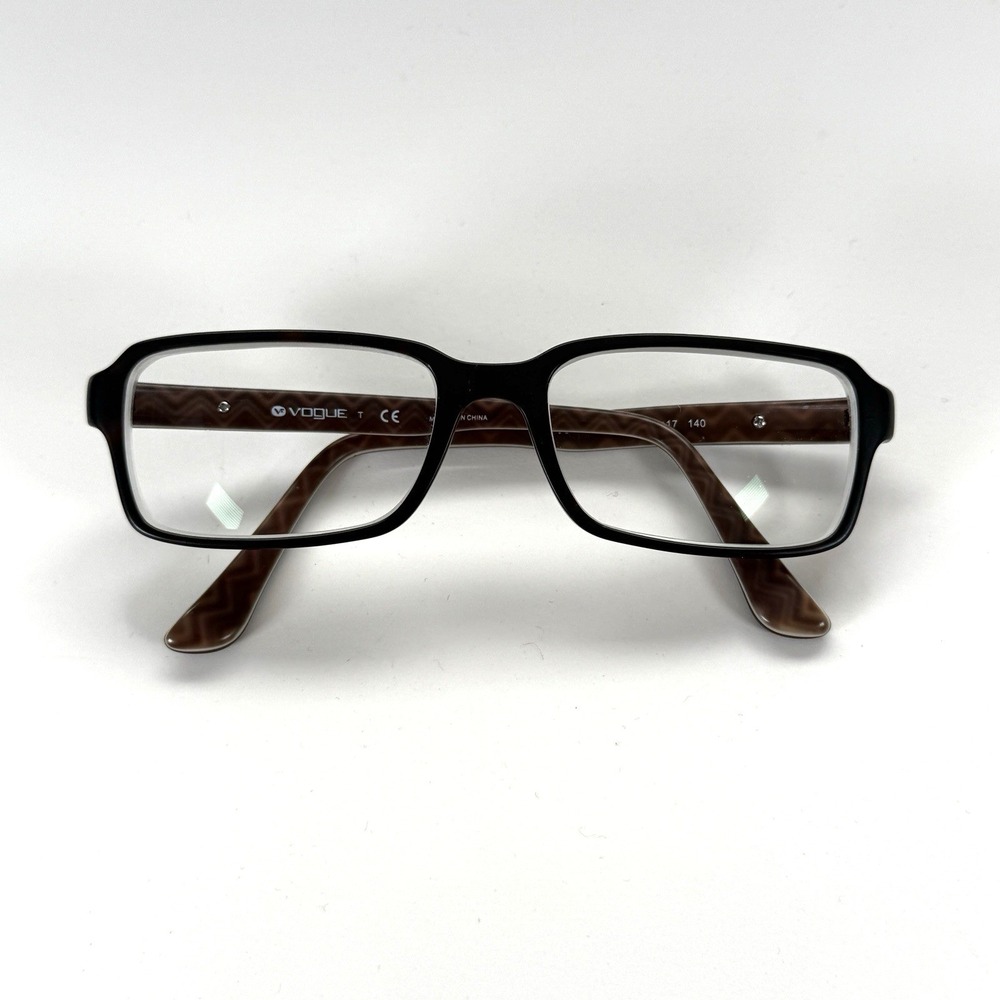 Vogue VO 2834 2141S Eyeglasses Frame Only 53-17-140 Black/Brown‎ Full Rim Womens